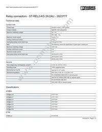 2823777 Datasheet Page 2