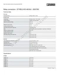 2823780 Datasheet Page 2