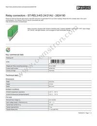 2824190 Datasheet Cover