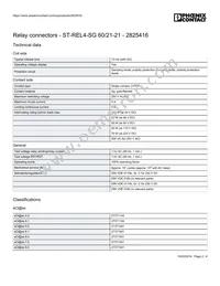 2825416 Datasheet Page 2