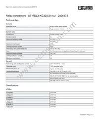 2826172 Datasheet Page 2