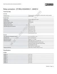 2826512 Datasheet Page 2