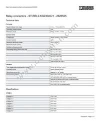 2826525 Datasheet Page 2