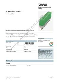 2827139 Datasheet Cover