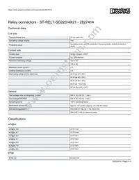 2827414 Datasheet Page 2