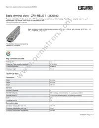 2829933 Datasheet Cover