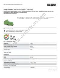 2833589 Datasheet Cover