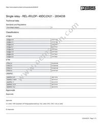 2834038 Datasheet Page 3