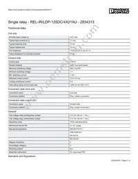 2834313 Datasheet Page 2