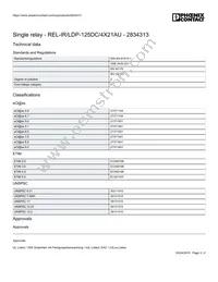 2834313 Datasheet Page 3