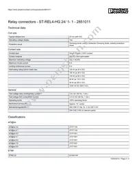 2851011 Datasheet Page 2