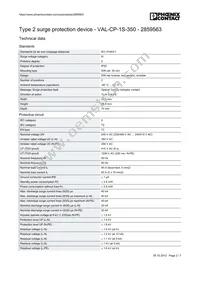 2859563 Datasheet Page 2