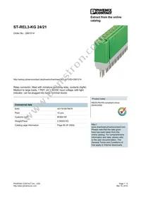 2861014 Datasheet Cover