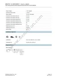 2866284 Datasheet Page 4