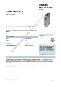 2866310 Datasheet Cover