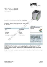 2866381 Datasheet Cover