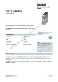 2866462 Datasheet Cover