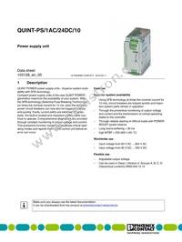 2866763 Datasheet Cover