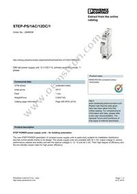 2868538 Datasheet Cover