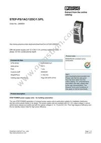 2868554 Datasheet Cover