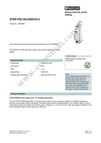 2868596 Datasheet Cover