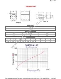 28B0999-100 Datasheet Cover