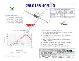 28L0138-40R-10 Datasheet Cover