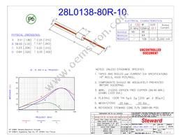 28L0138-80R-10 Datasheet Cover