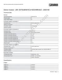 2900190 Datasheet Page 2