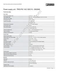 2902646 Datasheet Page 2