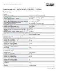 2903001 Datasheet Page 3