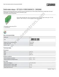 2903066 Datasheet Cover