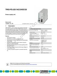 2903151 Datasheet Cover