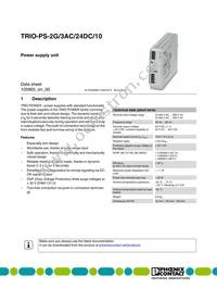 2903154 Datasheet Cover