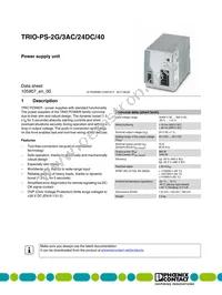 2903156 Datasheet Cover