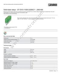 2903189 Datasheet Cover