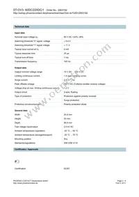 2903192 Datasheet Page 2