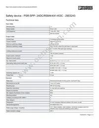 2903243 Datasheet Page 2