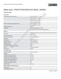 2903262 Datasheet Page 3