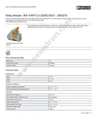 2903279 Datasheet Cover