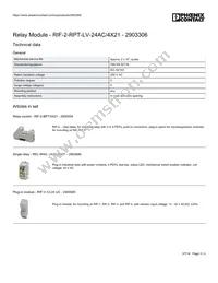 2903306 Datasheet Page 3