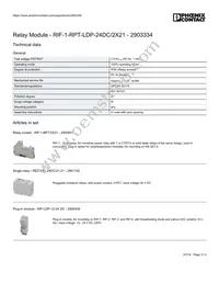 2903334 Datasheet Page 3