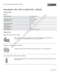 2903339 Datasheet Page 3