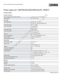 2904371 Datasheet Page 2