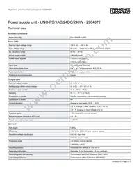 2904372 Datasheet Page 2