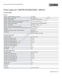 2904372 Datasheet Page 3