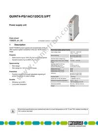 2904605 Datasheet Cover