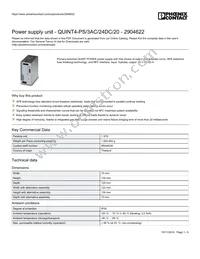 2904622 Datasheet Cover