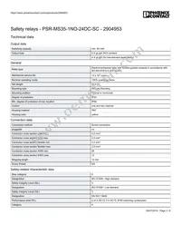 2904953 Datasheet Page 3