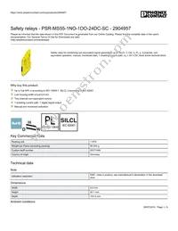 2904957 Datasheet Cover